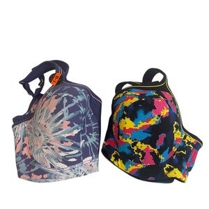 Panache Bras Lot of 2 Size 34 NWT Both Tye Dye Print